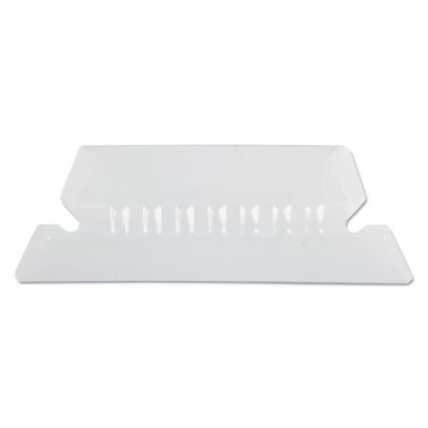 PENDAFLEX Pendaflex Transparent Colored Tabs For Hanging File Folders, 1/5-Cut Tabs, Clear, 2" Wide, 25/Pack [PFX42CR]