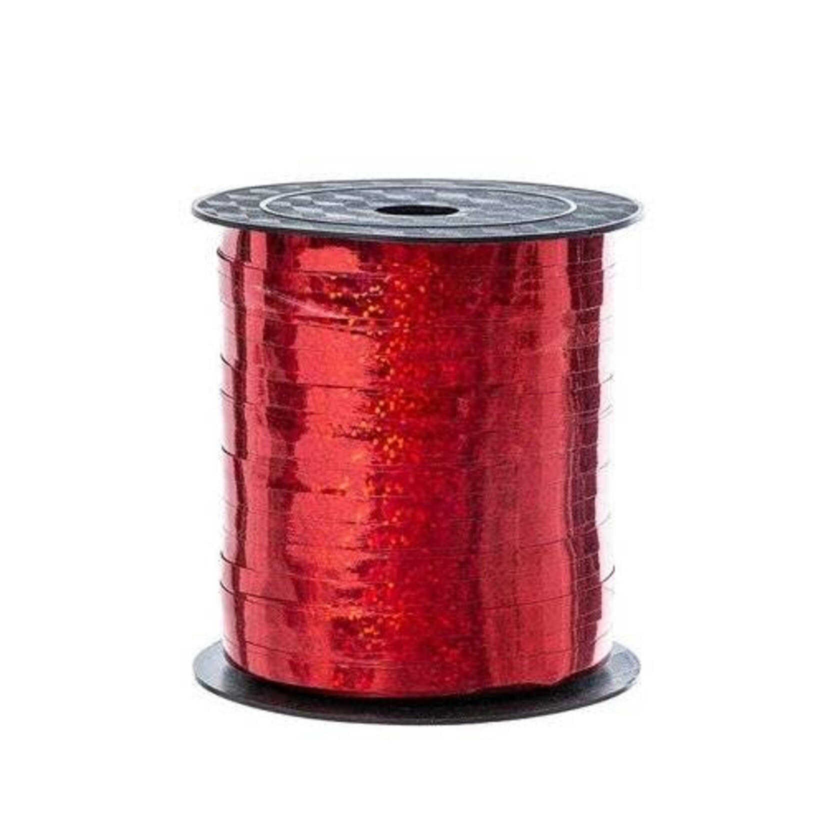 Flomo Red Sparkle Ribbon for Balloons 3/16" Holographic Curling Ribbon 100 Feet [PPCSMX1]