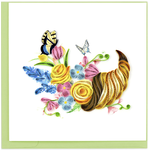 QUILLING CARDS, INC QUILLED SPRING CORNUCOPIA [BL1302]