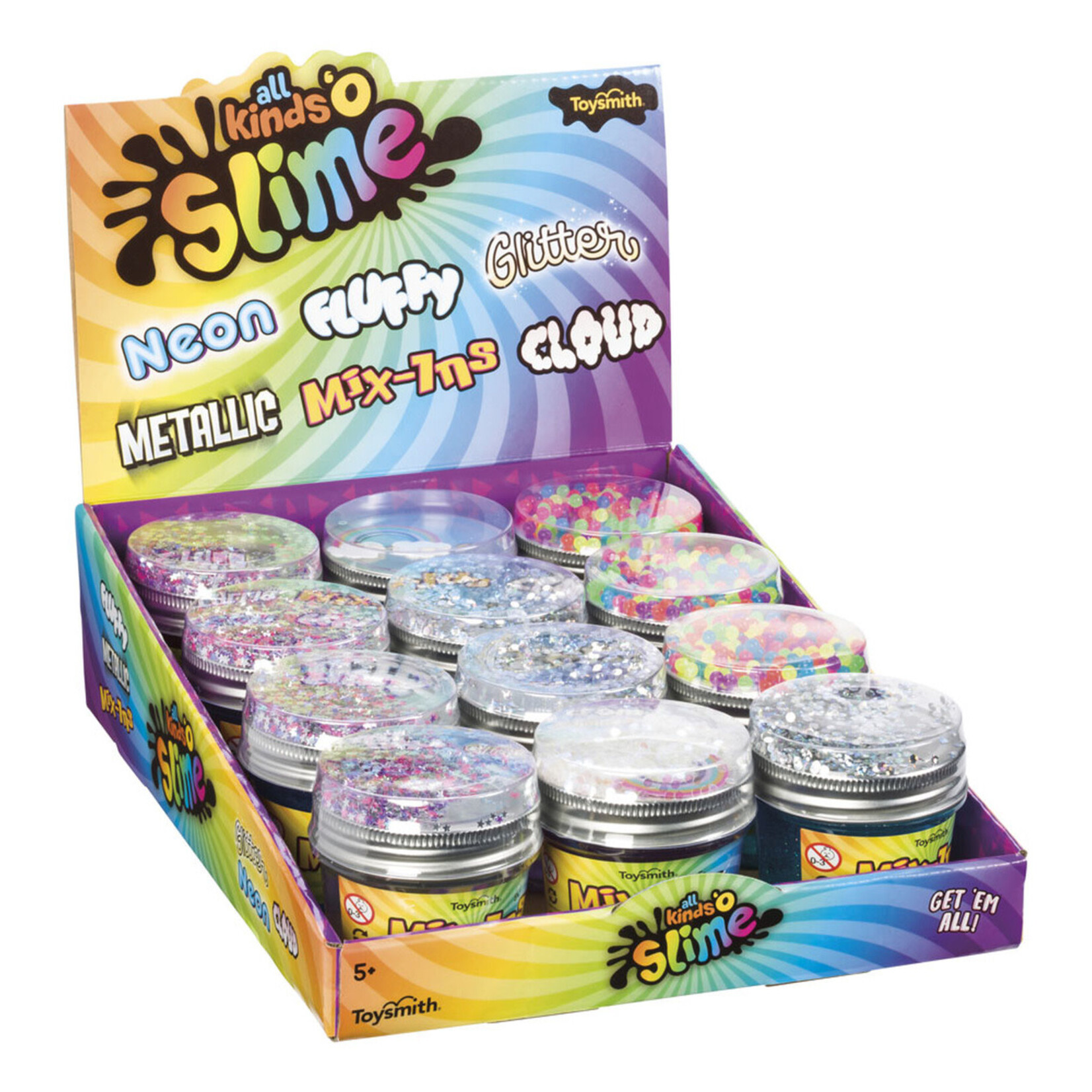 TOYSMITH Mix-ins Slime Assorted [7015]