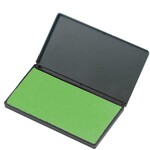 Charles Leonard Co. Charles Leonard Nontoxic Foam Ink Pads 1 Each - 2.8" Width x 4.3" Length - Foam Pad - Green Ink - Red [LEO92225]