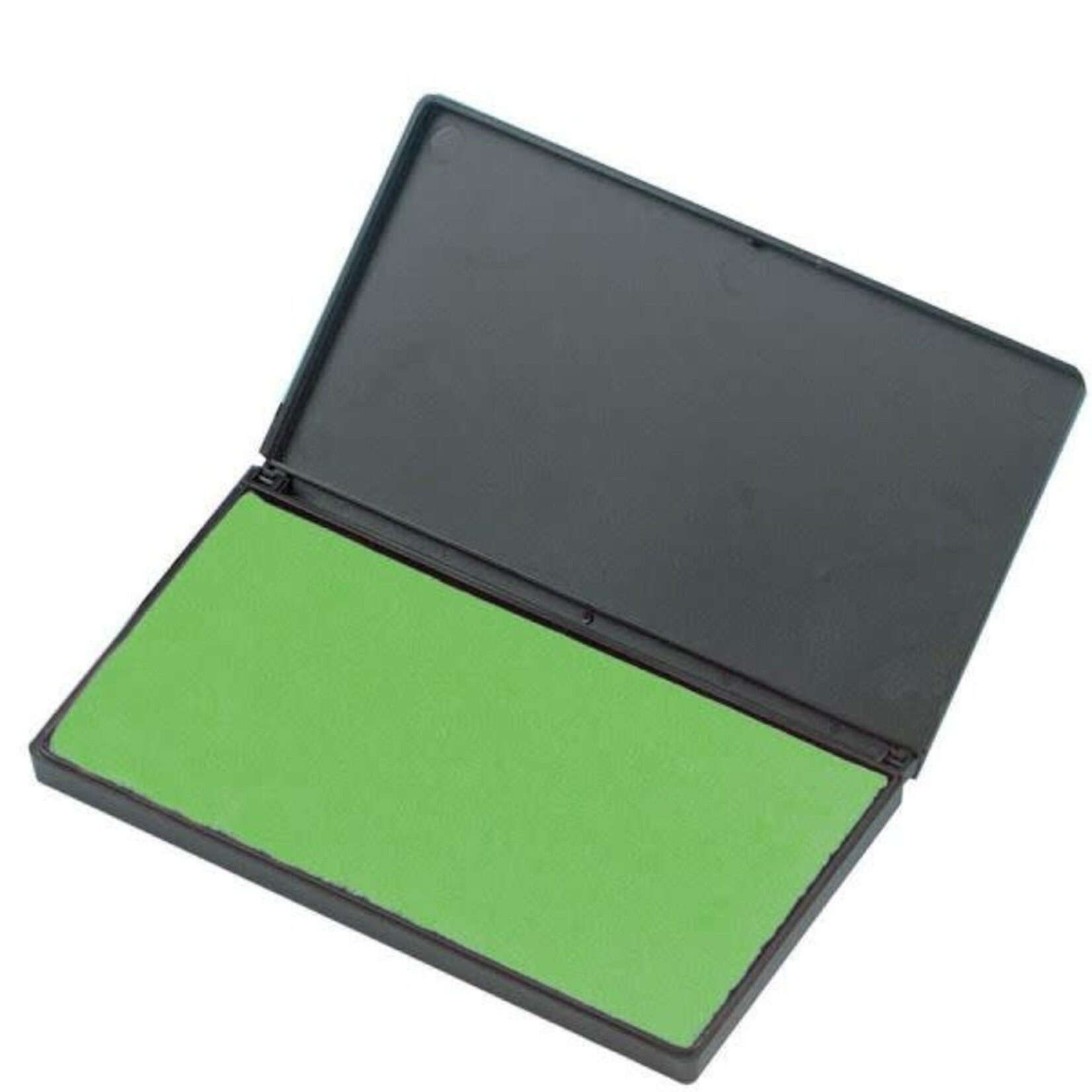Charles Leonard Co. Charles Leonard Nontoxic Foam Ink Pads 1 Each - 2.8" Width x 4.3" Length - Foam Pad - Green Ink - Red [LEO92225]