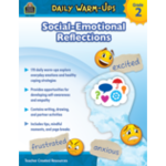 Teacher Created Resources Daily Warm-Ups: Social-Emotional Reflections Gr 2 [TCR9097]