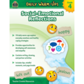 Teacher Created Resources Daily Warm-Ups: Social-Emotional Reflections Gr 4