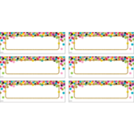 Teacher Created Resources Confetti Labels Magnetic Accents [TCR77013]