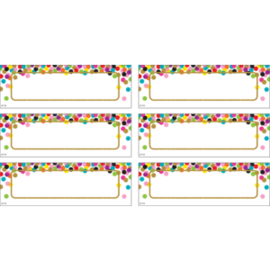 Teacher Created Resources Confetti Labels Magnetic Accents