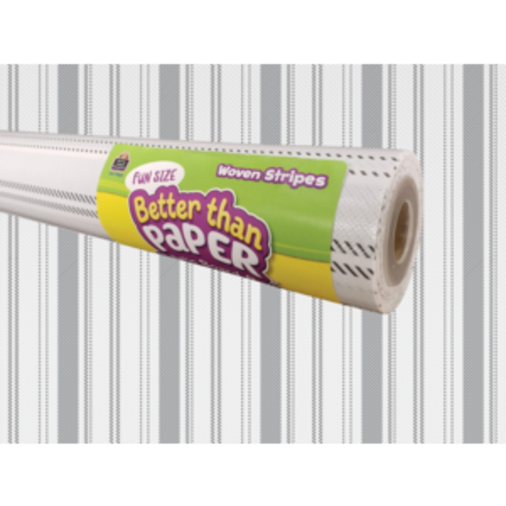Teacher Created Resources Fun Size Woven Stripes Better Than Paper Bulletin Board Roll [TCR77469]