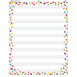 Teacher Created Resources Confetti 10 Pocket Chart