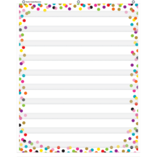 Teacher Created Resources Confetti 10 Pocket Chart