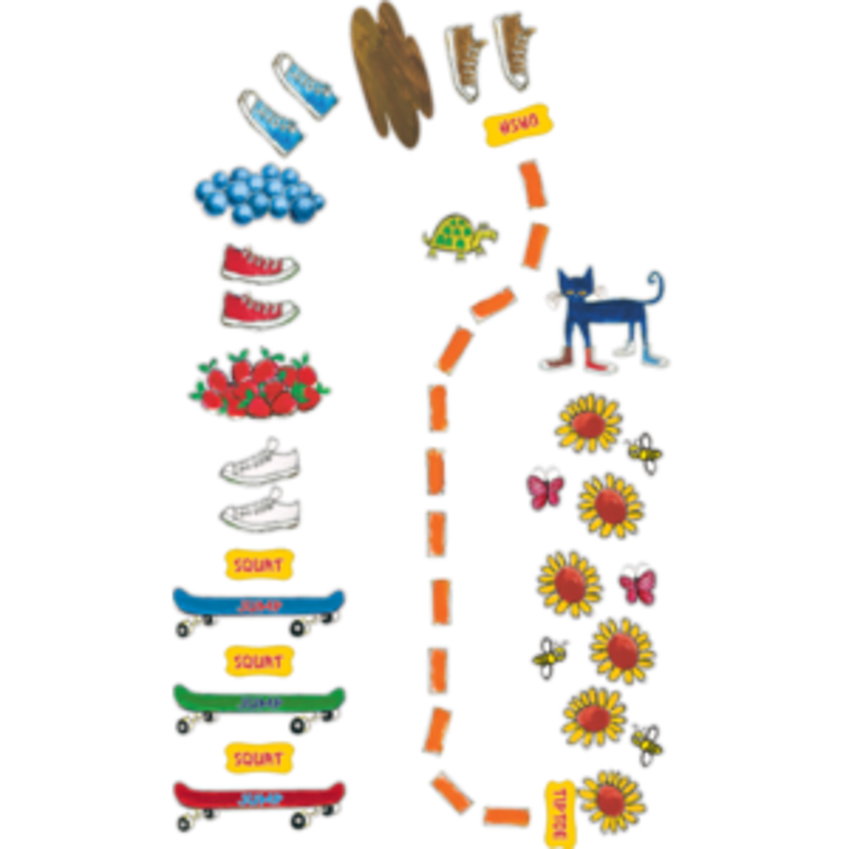 Teacher Created Resources Pete the Cat My Groovy Shoes Sensory Path [TCR77542]