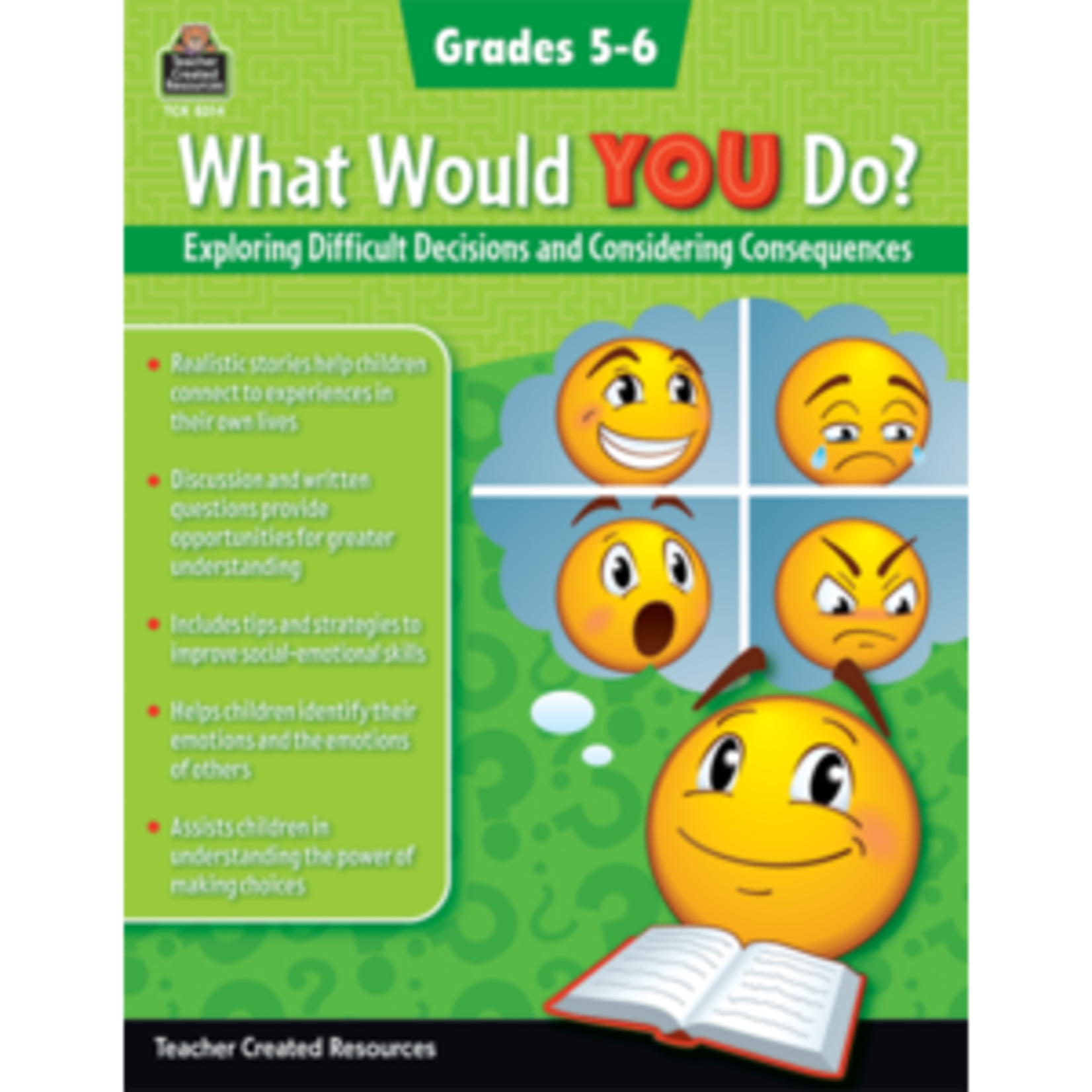 Teacher Created Resources What Would YOU Do?: Exploring Difficult Decisions and Considering Consequences (Gr. 5â€“6) [TCR8314]