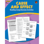 Edupress Reading Comprehension Book Cause & Effect Blue Level (D) [EP62363] [EP62363]