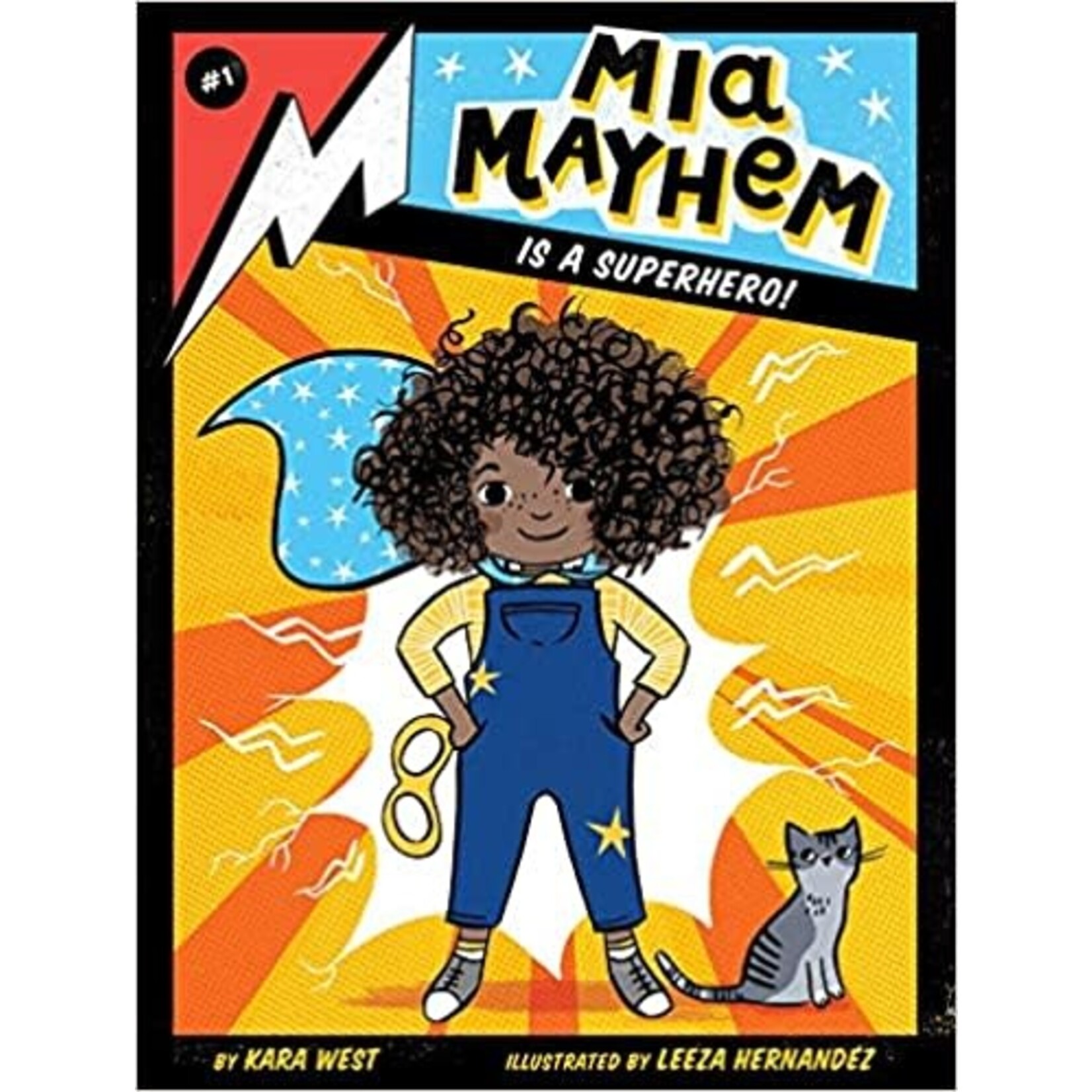 SIMON AND SCHUSTER Mia Mayhem is a Superhero by Kara West [9781534432697]