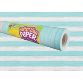 Teacher Created Resources Better Than Paper Bulletin Board Roll - Vintage Blue Stripes