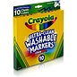 CRAYOLA Crayola Ultraclean Broadline Classic Washable Markers 10 CT