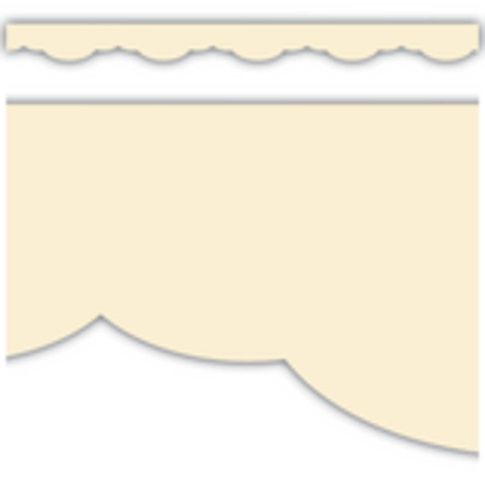 Teacher Created Resources Creme Brulee Fancy Scallops Border Trim [TCR9129]
