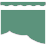 Teacher Created Resources Eucalyptus Green Fancy Scallops Border Trim [TCR9136]