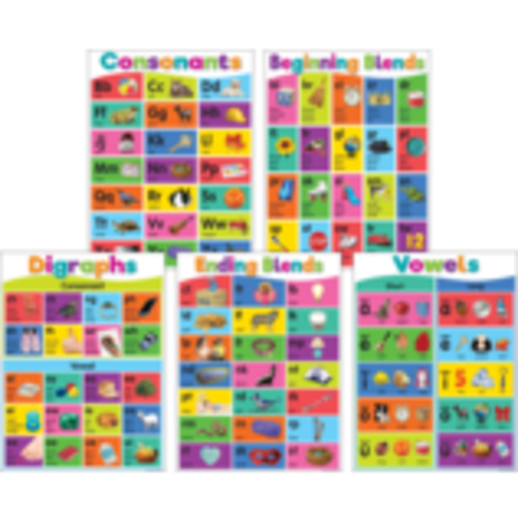 Teacher Created Resources Colorful Phonics Bulletin Board [TCR6591]