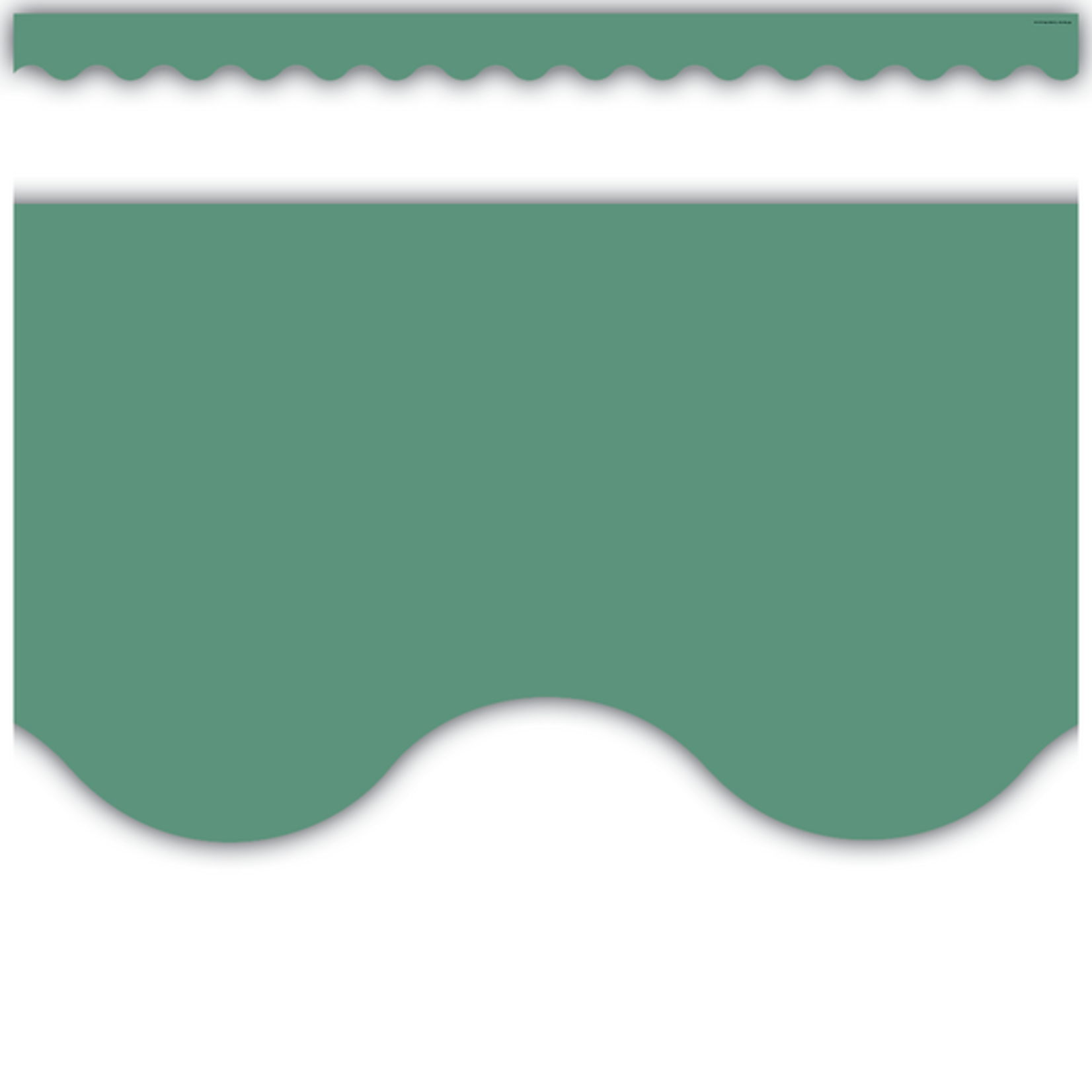 Teacher Created Resources Eucalyptus Green Scalloped Border Trim [TCR8687]