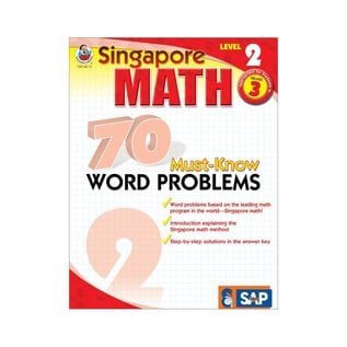 Carson-Dellosa Publishing Group SINGAPORE MATH WORD PROBLEMS GRADE 3