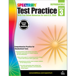 Carson-Dellosa Publishing Group SPECTRUM TEST PRACTICE GR 3