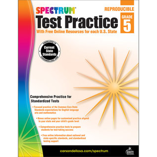Carson-Dellosa Publishing Group SPECTRUM TEST PRACTICE GR 5