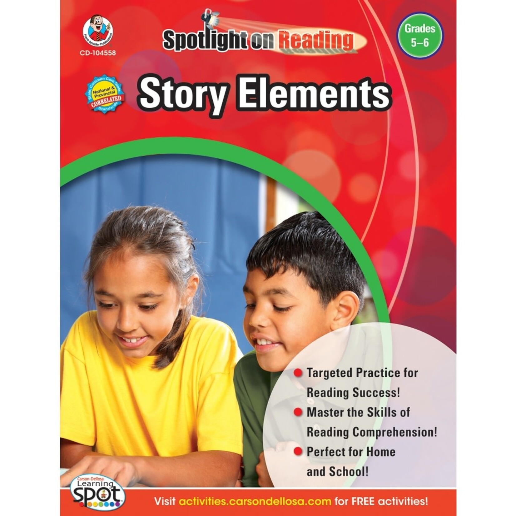 Carson-Dellosa Publishing Group STORY ELEMENTS 5-6 [CD104558]