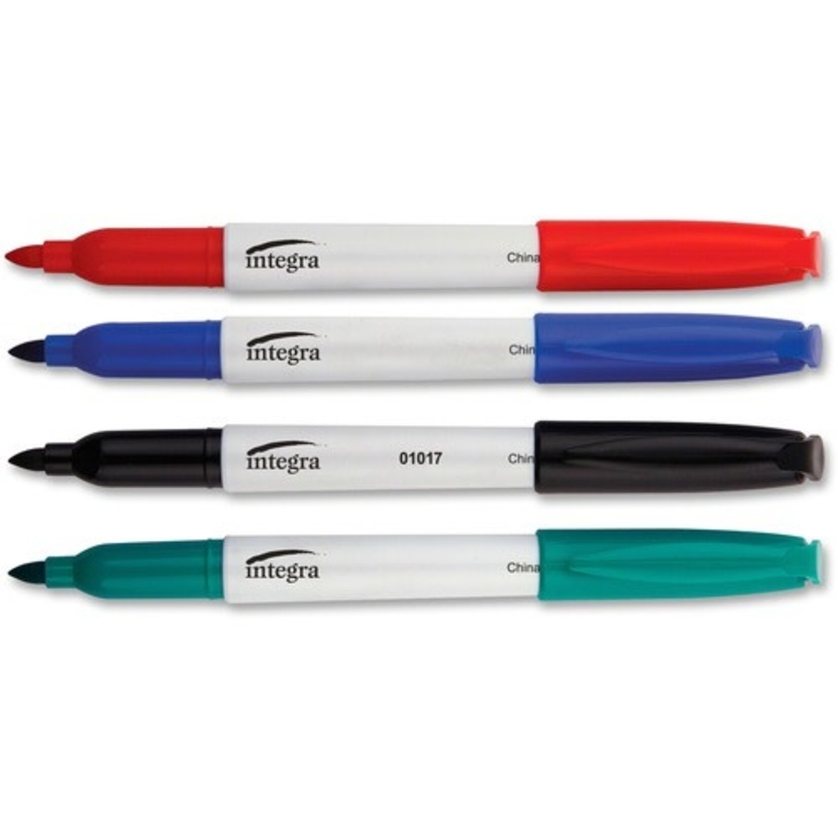 INTEGRA Integra Bullet Tip Dry-erase Whiteboard Marker Set [ITA01019]