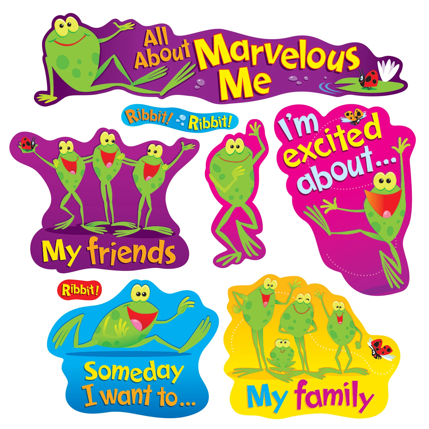 Trend Enterprises Student of the Week Mini Bulletin Board Set School