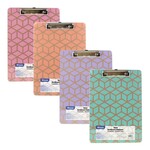 BAZIC BAZIC Standard Size Retro Hardboard Clipboard w/Low Profile Clip [1816]