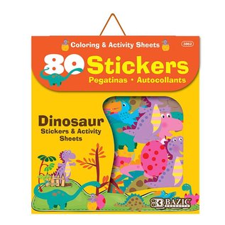 BAZIC BAZIC Dinosaur Series Assorted Sticker (80/Bag)