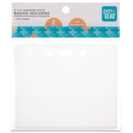 Pen & Gear Large Badge Holders 2 Count [KK1242]