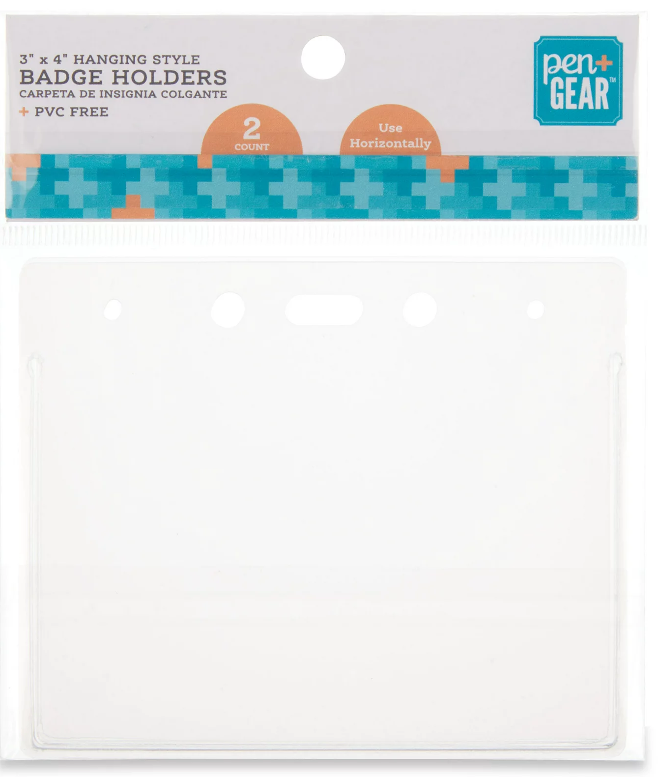 Pen & Gear - Large Badge Holders 2 Count