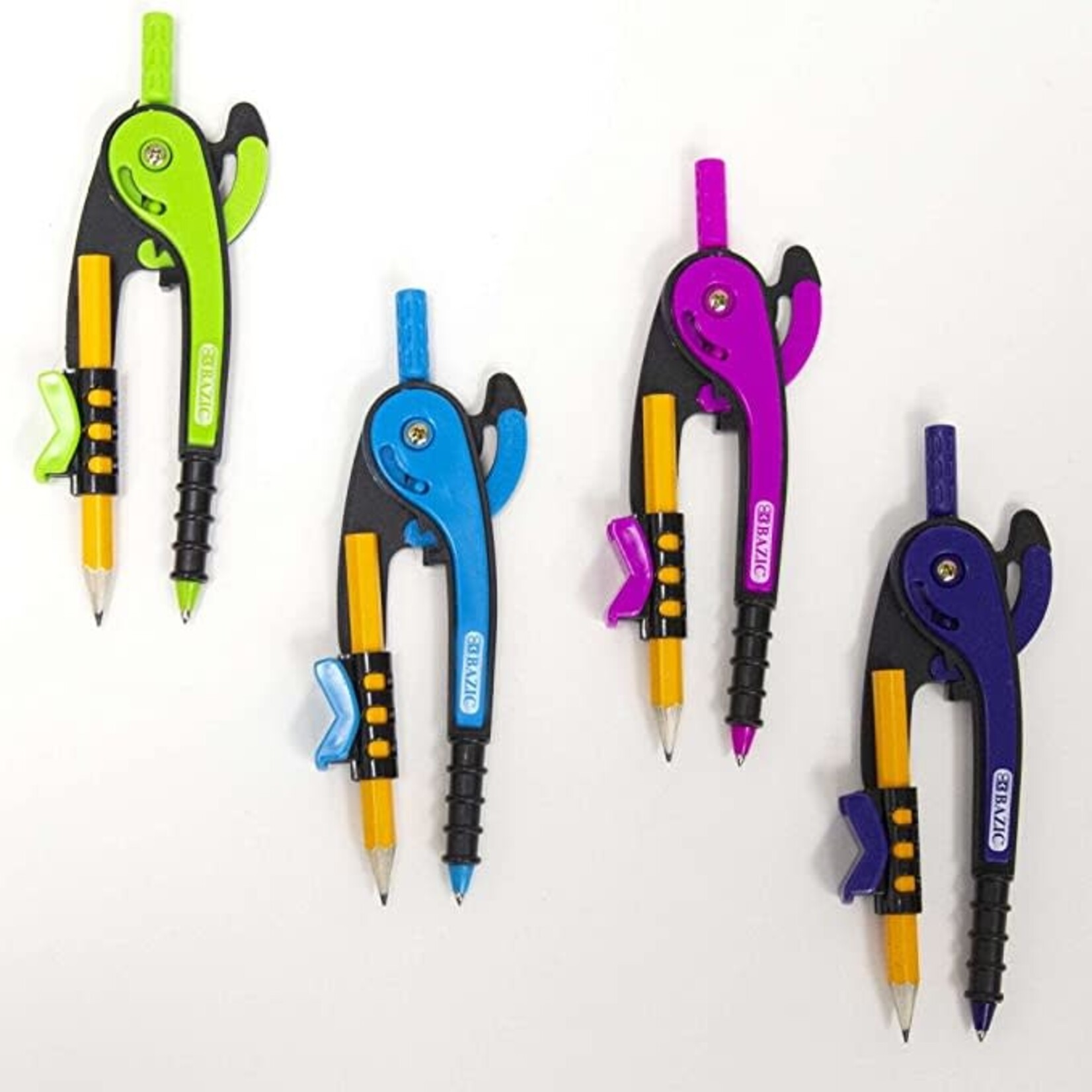 BAZIC BAZIC Scale-Arm Compass w/ #2 Wood Pencil [2806]