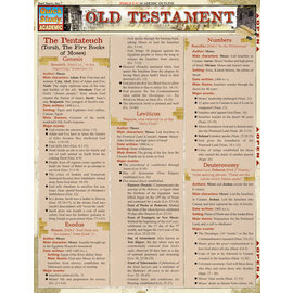 QuickStudy QuickStudy | Old Testament Laminated Study Guide