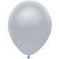 BSA Latex Balloons 11 Inch 100 Count Shining Platinum Silver