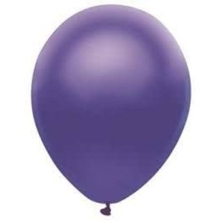PIONEER BALLOON COMPANY Latex Balloons 11 Inch 100 Count Satin Purple