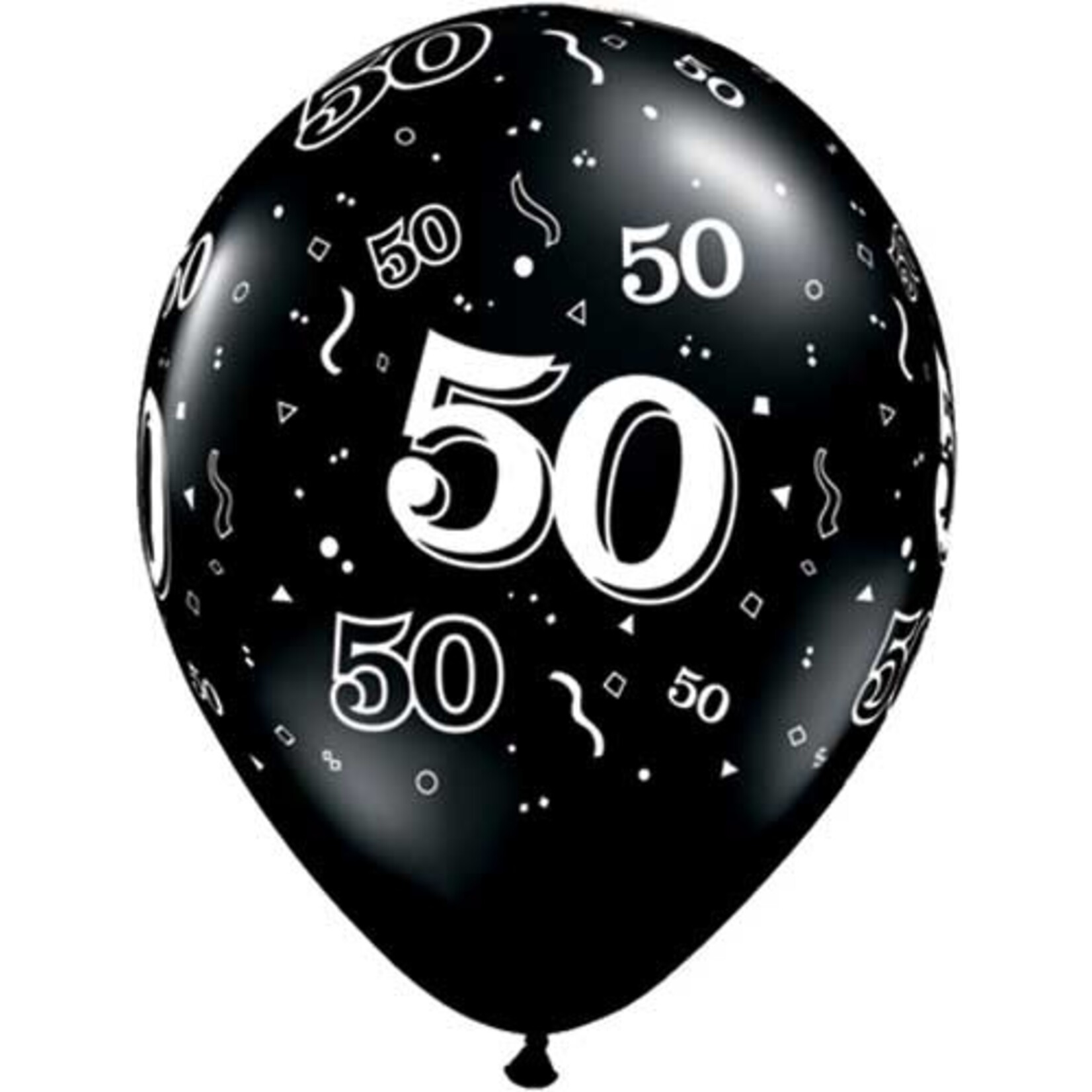 Qualatex 50-A-Round 11 Inch Latex Balloons 50 count [37106]