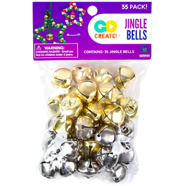 GO Create! Jingle Bells for Arts and Crafts 35 Pack