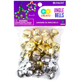GO Create! Jingle Bells for Arts and Crafts 35 Pack