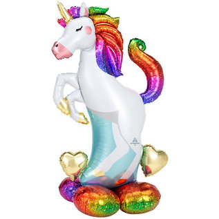 AirLoonz Unicorn 55 Inch Mylar Balloon