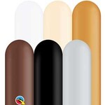 Qualatex Qualatex 260Q Character Assortment Entertainer Balloons 100 Pack [13775]
