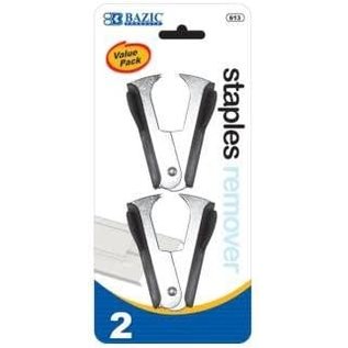 BAZIC BAZIC Claw Style Staples Remover w/ Safety Lock (2/Pack)