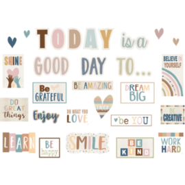 Teacher Created Resources Everyone is Welcome Today is a Good Day Mini Bulletin Board