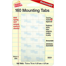 MAGIC-MOUNTS REMOVEABLE MOUNTING TABS 160