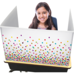 Teacher Created Resources Confetti Classroom Privacy Screen [TCR20345]