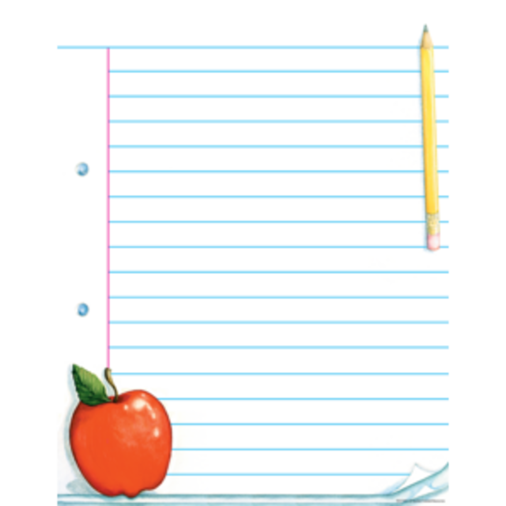 Teacher Created Resources Notepad Paper Lined Chart 17x22 [TCR7683]