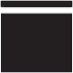 Teacher Created Resources Black Straight Border Trim [TCR5789]