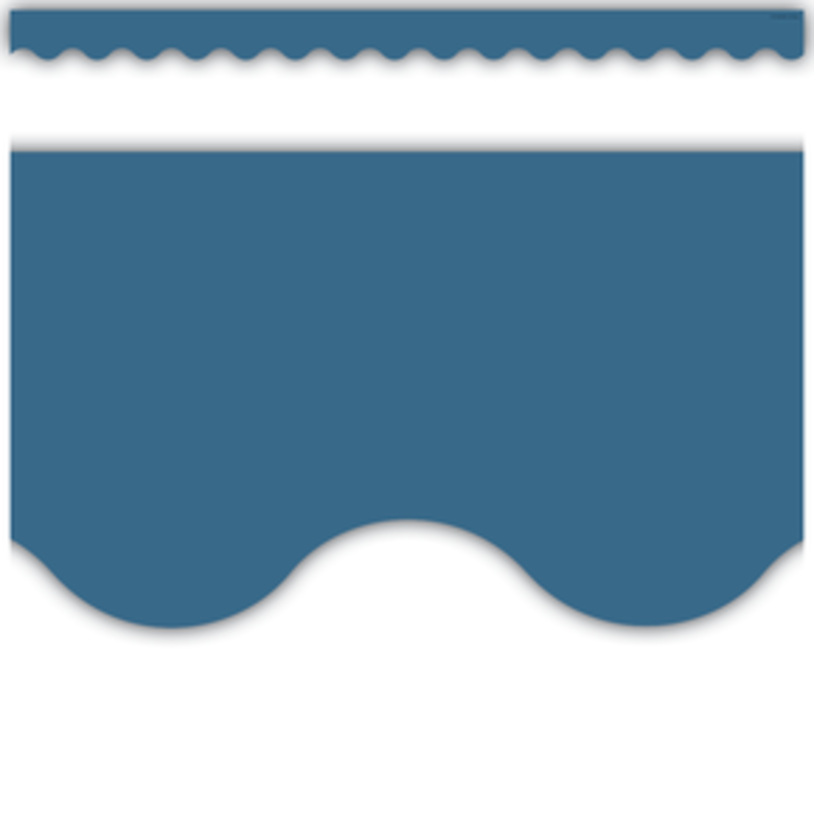 Teacher Created Resources Slate Blue Scalloped Border Trim [TCR9091]