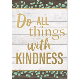 Teacher Created Resources Do All Things With Kindness Positive Poster